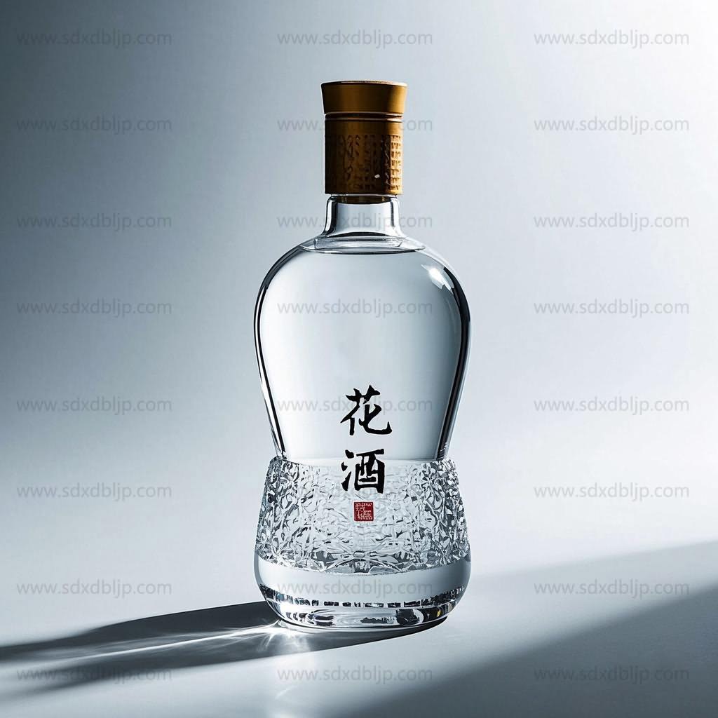  晶白酒瓶-003  